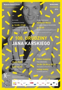 100. urodziny Jana Karskiego w Muzeum Historii Polski