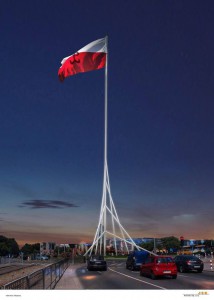 Gigantyczny Maszt Wolności powstaje w Warszawie