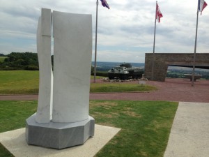 Przekazanie odlewu pomnika „Skrzydła Pokoju”  do Muzeum Wojska Polskiego