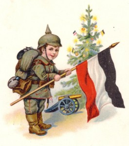 Choinka i Boże Narodzenie w Niemczech (karykatura)