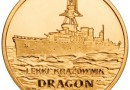 Lekki krążownik „Dragon„ - nowa moneta NBP z serii ”Polskie okręty”