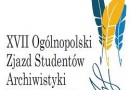 XVII Ogólnopolski Zjazd Studentów Archiwistyki w Katowicach