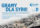 „Gramy dla Syrii”- zapraszamy na koncert charytatywny organizowany przez m.in. Muzeum POLIN