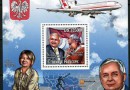 Lech Kaczyński na znaczkach pocztowych