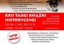 Jutro w Warszawie rozpoczynają się Targi Książki Historycznej