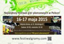 Festiwal Gramy. Trójmiejskie Spotkania z Grami Planszowymi 2015