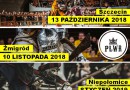Polska Liga Walk Rycerskich 2018/2019. Terminy i lokalizacje turniejów
