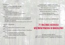 77 rocznica egzekucji więźniów Pawiaka w Magdalence