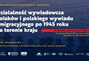 Konferencja naukowa: „Działalność wywiadowcza Polaków i polskiego wywiadu emigracyjnego po 1945 roku na terenie kraju” – zaposzenie