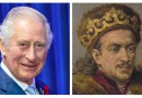 Król Karol III to daleki krewniak Piastów i Jagiellonów