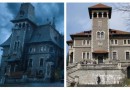 Zamek Cantacuzino w Rumunii. To tam kręcono serial Wednesday