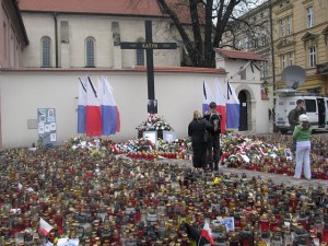 Kraków katastrofa Krzyż katyński
