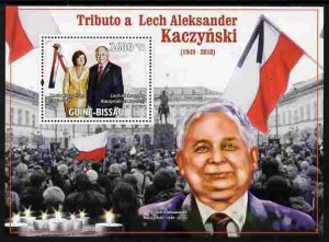 Lech Kaczyński na znaczkach 5