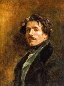 Autoprotret, Eugène Delacroix
