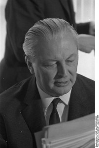 Kurt Georg Kiesinger / fot. Ludwig Wegmann, Bundesarchiv, B 145 Bild-F022865-0006, CC-BY-SA