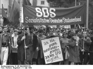 Demonstracja SDS, 11 maja 1968 r.