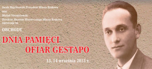 Dzień Pamięci Ofiar Gestapo 2013