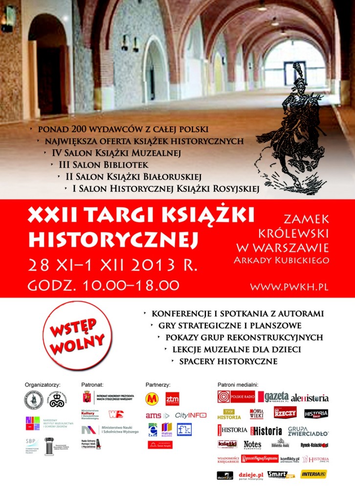 Jutro W Warszawie Rozpoczynają Się Targi Książki Historycznej ...