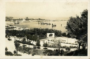 Widok na Port w Gdyni (1934 r.)