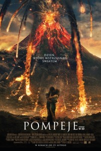 "Pompeje" plakat filmu