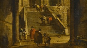 "Schody pałacowe" Guardiego (fragment)