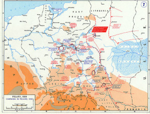 Uderzenie jednostek Armii Czerwonej na Polskę 17 września 1939