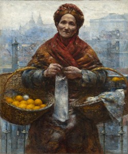 Żydówka z pomarańczami, Aleksander Gierymski