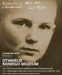 Otwarcie Muzeum Dom Rodzinny Jana Pawła II w Wadowicach