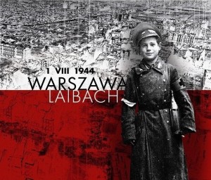 Okładka nowego albumu Laibach '1 VIII 1944. Warszawa'