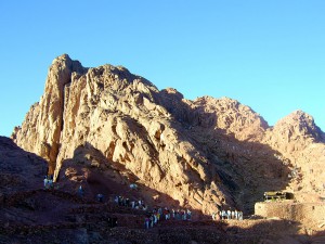 Góra Mojżesza, na Półwyspie Synaj, Egipt