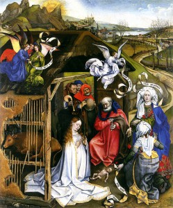 Boże Narodzenie według malarza Roberta Campina