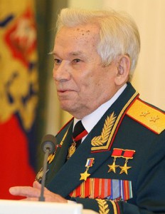 Michaił Kałasznikow w 2009 roku, aut. www.kremlin.ru CC BY-SA 3.0
