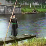 84-letni opiekun śluzy na Marinskim Kanale, fot. Siergiej Prokudin-Gorski, 1909 r.