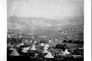 Brytyjski obóz, fot. Roger Fenton, ok. 1855 r.