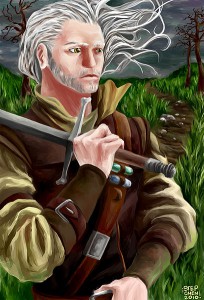 Geralt z Rivii / fot. Alexandr Stepchenkov, CC-BY-SA 3.0