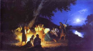 "Noc świętojańska", Henryk Siemiradzki, 1892