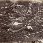 Zabici pod Sewastopolem, fot. James Robertson, 1855 r.