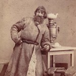 chłop z samowarem, fot. William Carrick, ok. 1860 r.