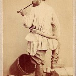 Drwal, fot. William Carrick, ok. 1860 r.