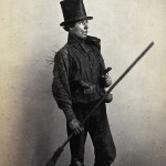 Kominiarz w Sankt Petersburgu, fot. William Carrick, ok. 1860 r.