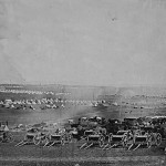 Armaty podczas oblężenia Sewastopola, fot. Roger Fenton, 1855 r.