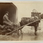 woźnica, fot. William Carrick, ok. 1860 r.