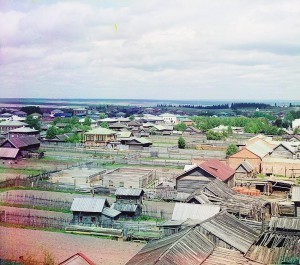 Czerdyń, w Kraju Permskim, nad rzeką Kolwą, 1910-1912 r