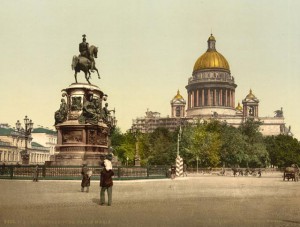 Sankt Petersburg, sobór Izaaka, koniec XIX