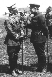 Symon Petlura i gen. Antoni Listowski - wyprawa kijowska, kwiecień 1920. 