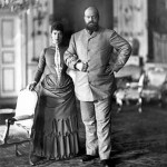 Car Aleksander III i cesarzowa Maria Fiodorowna w Danii 1893 r.