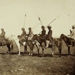 Grupa jeźdźców kurdyjskich, 1877 r