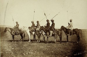 Grupa jeźdźców kurdyjskich, 1877 r