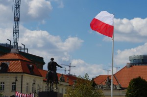 Obchody Dnia Flagi Rzeczypospolitej Polskiej w Warszawie/ fot. Konrad Tracz