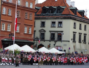 Obchody uchwalenia Konstytucji 3 Maja w Warszawie/ fot. Konrad Tracz